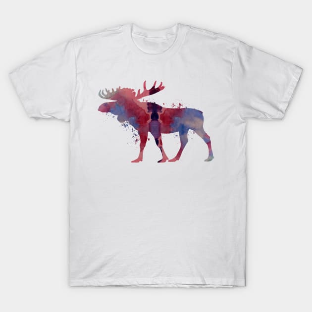 Moose T-Shirt by TheJollyMarten